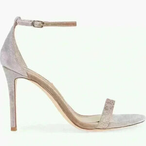 NWB Steve Madden Blush Tecy Embellished Stiletto Sandal